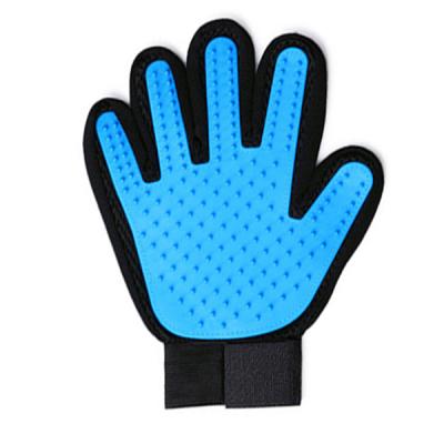 China Pet Hair Remover Glove Viable Effective Pet Grooming Perfect For Dog Cat 1 Pair for sale