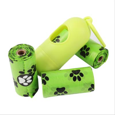 China Stocked 360 Dog Poop Bags Fill Rolls with 1 Free Bag Dispenser Large Poop Dog Waste Bags for sale