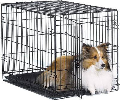 China Best Quality Outdoor Breathable Heavy Duty Pet Folding Large Wire Pet Cages For Dog Big Cat for sale