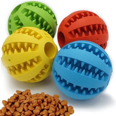 China Sustainable Toy For Pet Tooth Cleaning Ball Dog Ball Training Game Exercise Chew for sale