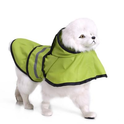 China Viable Custom Waterproof Dog Coats For Dogs Lightweight Rain Jacket For Dog for sale