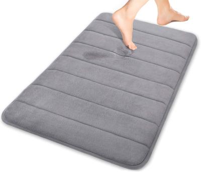 China Soft And Comfortable Bath Blankets Memory Foam Durable Soft Bathroom Bath Mats 17