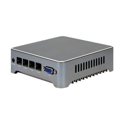 China Best Selling NUC J1900 OEM Mini PC Win10 DDR4 RAM MSATA Small SSD Thin Client Industrial Desktop Computer for sale