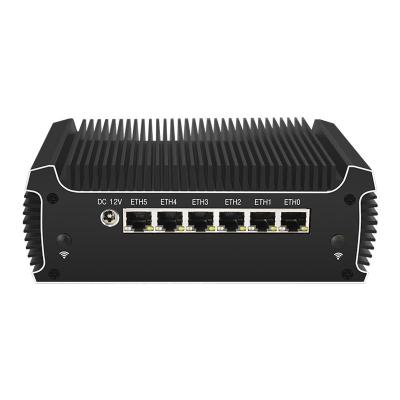 China Yes Multi Lan Port Industrial Mini PC J1900 3865U Firewall PC Pfsense Router for sale