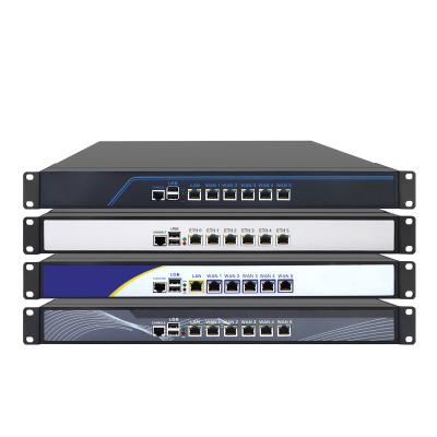 China Network Security D525 Core 6*inte82583v Gigabit LAN Computer Firewall Network Appliance Dual Support ROS Pfsense for sale