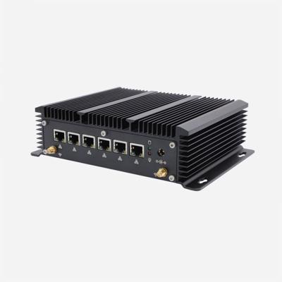 China Industrial PC Computer Processor i3-7167U Quad Core Pfsense Firewall Mini Server Yes Wall Mounted for sale