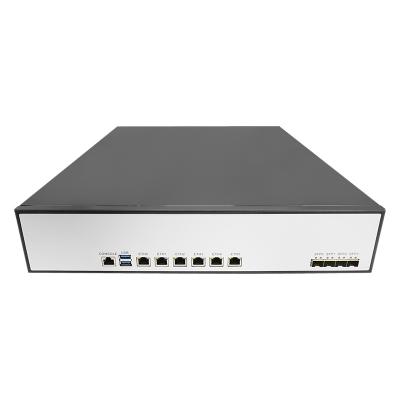 China Network Security Router Appliances H110 2U Chassis i5-6400 CPU Support VPN and SD-WAN 6 LAN pfsense Firewall Server for sale