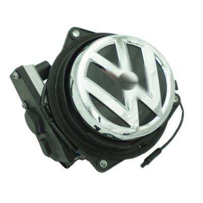 China Built-in VW Backup Logo Flip Reversing Camera LOGO HD Rear View Car Night Vision Camera For Volkswagen for sale