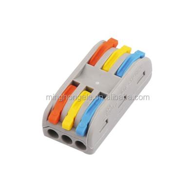 China Junction Box 222 Series Quick Plug In Wire Crimp Connectors for sale