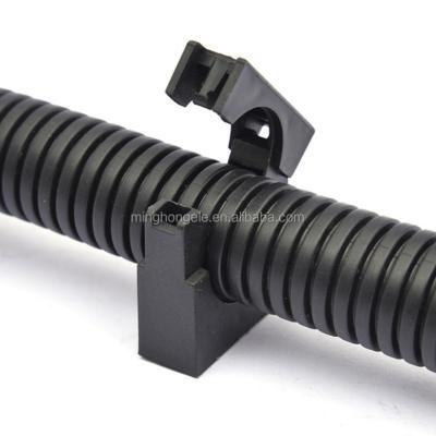 China Quick Connect Polyamide Nylon Material Black Color AD10 Plastic Holder For Hose for sale