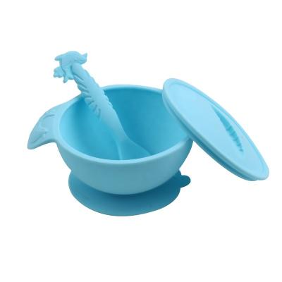 China Minimalist Eco-friendly Temperature Resistance Food Grade Silicone Baby Bowl For Kids And Baby for sale