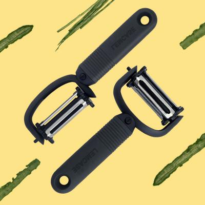 China Multi-Blade Swivel Vegetable Peeler Sustainable Kitchen Peeler 3 In 1 for sale