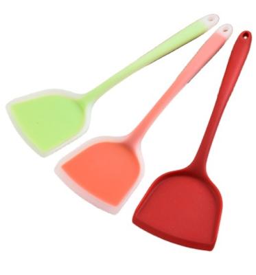 China High Quality Viable Wholesale Silicone Kitchen Spatula Non-Stick Shovel For Cooking Kitchen Supplies for sale