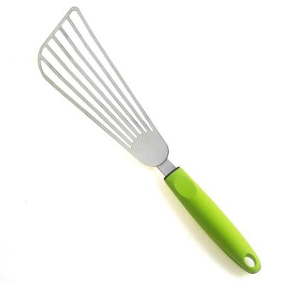 China Sustainable Fish China Kitchen Silicon Spatula Stainless Steel Fish Turner Spatula Manufacturer for sale