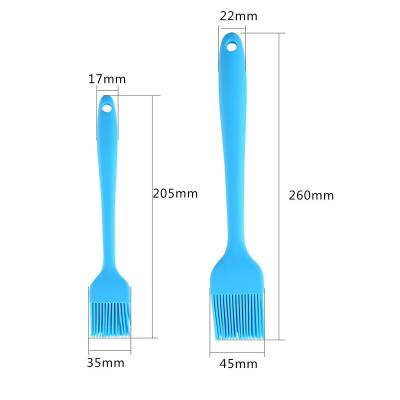 China Wholesale Easily Cleaned Mass Stock Silicone Brush Heat Resistant Manufacturer for sale