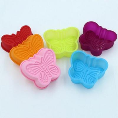 China New Viable Cute Hot Baking Tools Silicone Cup Cake Mold Eco Cartoon Silicon Mold Cake For Kids for sale