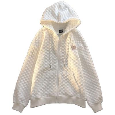 China Wholesale Custom Women's Hoodie Anti-wrinkle With Drawstring Cardigan Warm And Casual Graphic Hoodies for sale