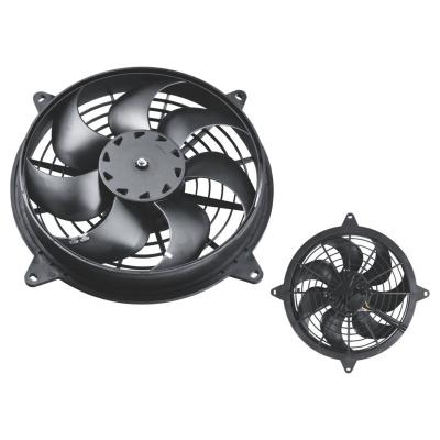 China Wholesale Radiator Condenser Brushless Fan Assembly Fits For Refrigerator Truck Universal for sale