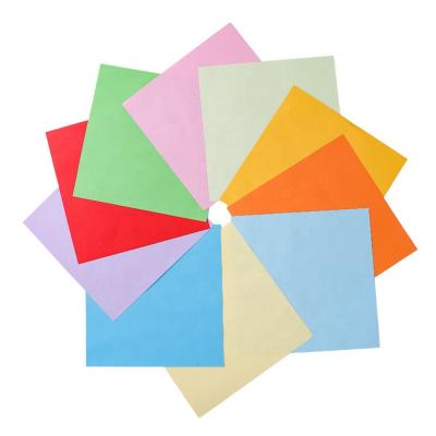 China Europe colorful DIY folding origami crafts paper origami papers wholesale custom origami for kids 100sheets/bag for sale