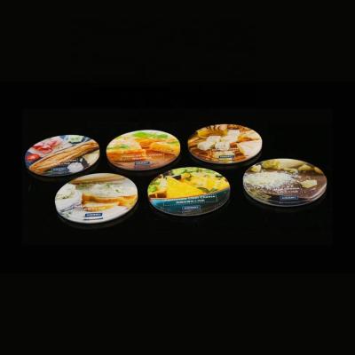 China Hot Sale Art Decor 2020 New Design Clear Acrylic Coaster Acrylic Mug Mat for sale