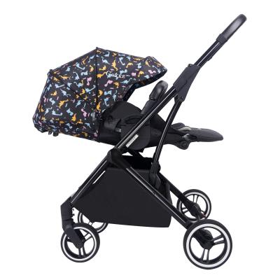 China 2020 New Reversible Custom Made Aluminum Alloy Anode Baby Kid's Jogging Handle Stroller for sale