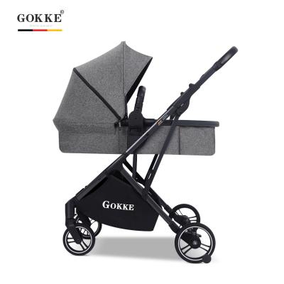 China Multifunctional 3 in 1 High Landscape Lightweight Foldable Baby Pram Stroller for sale