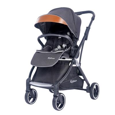 China Lightweight 56cm High Landscape 2 Ways Pushing Baby Buggy Mummy Portable Warm Kids Stroller for sale