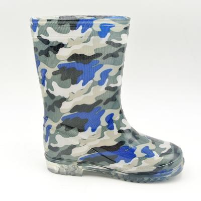 China Fashion Trend Boy's PVC Rain Boots Custom Made For Kid Waterproof Boots for sale