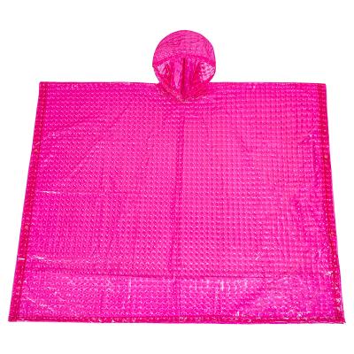 China Adults 100% Waterproof Raincoat Unisex Hooded Polyester Rainwear Material Poncho Bachelorette Rainwear for sale