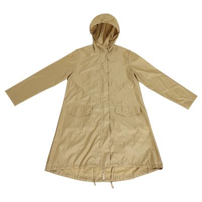 China 100% Polyester Waterproof Bachelorette Raincoat Women Raincoat Material Poncho Khaki Raincoat for sale