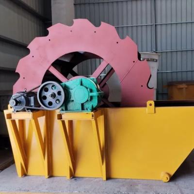 China 250TpH Mining Bucket Wheel Sand Washer Machine Plant Extractor for sale