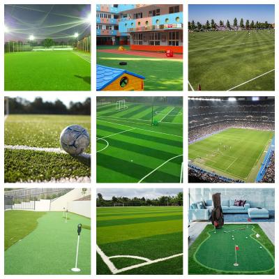 China High Performance Indoor Football Soccer Turf Mat UV Proof Artificial Synthetic Grass for sale