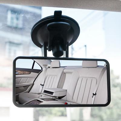 China 12*6cm Rear View Mirror Adjustable Car Rear Seat Mirror Baby Mirror Interior Wide Facing Rear View Mirror For Kids Children for sale