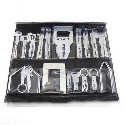 China Car Disassembly Tool 38pcs/set Car Audio Disassembly Tools Radio DVD Navigation Trim Panel Dash Installation Removal Audio Repair Kit for sale