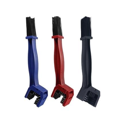 China Bicycle Motorcycle Bike Crankset Brush Mountain Bike Recycling Chain Cleaning Tool for sale