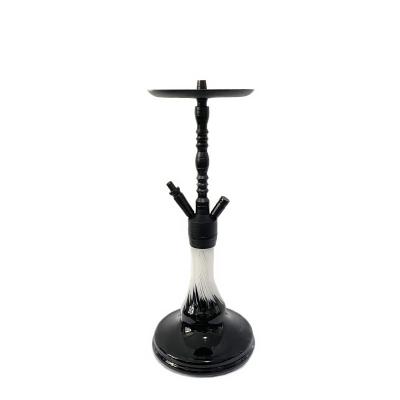 China Cheap China Shisha Hookah Hookah Set Luxury Glass Aluminum Hookah With Hose Washable Silicone Shisha Clay Sheesha Bowl for sale