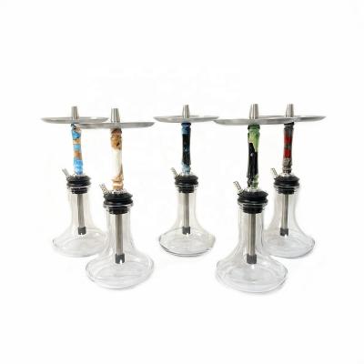 China Best New China Shisha Hookah Wood Shaft With Resin Hookah Shisha Customized Logo Resin Moze Hookah Shisha for sale