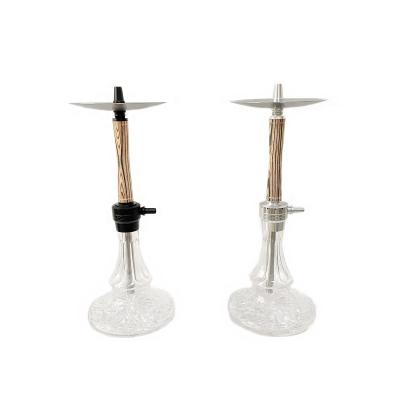 China New Design New Design Shisha Hookah China Hookah Shisha Complete Set High Quality Wood German Glass Custom Hookah Shisha Wholesale for sale