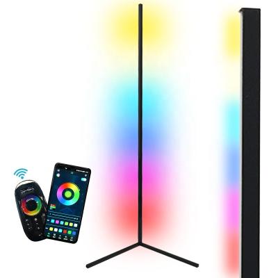 China Home Dream Color LED Floor Lamp Corner APP and Music Sync RGB Remote Control Corner Floor Lamp for Living Room, for sale