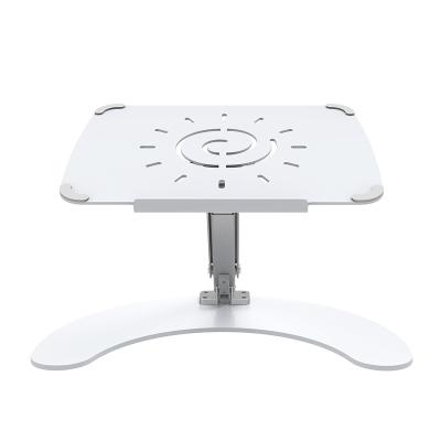 China JEO JN-LHA5 Low Cost Modern White Height Adjustable Tabletop Laptop Stand for sale