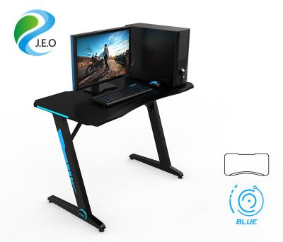 China Commercial Furniture Gaming Desk With LED for sale