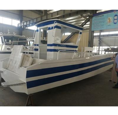 China Landing Barge Grandsea 26ft/7.9m Aluminum Aluminum Landing Craft Boat For Sale Barge Boat for sale