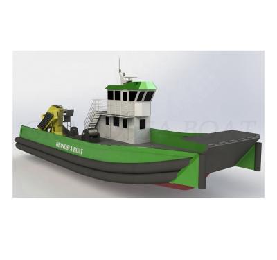 China Aluminum Sea Grandsea 60ft Boat Landing Barge Boat For Sale China Manufacturer for sale