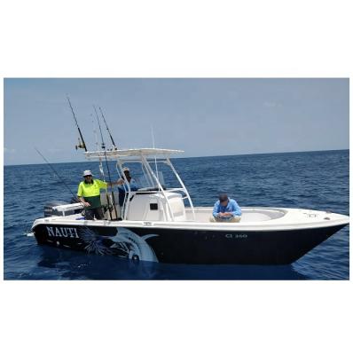 China Fishing Grandsea 7.2m Fiberglass Cabin Fishing Boat For Sale Yacht For Sale for sale