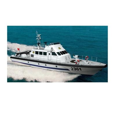 China China 82ft/25m High Speed ​​Speedboat For Sale Fiberglass Police Boat for sale