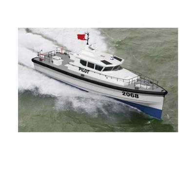 China Grandsea 21m Fiberglass FRP High Speed ​​Pilot Boat For Sale Work Barge Australia for sale