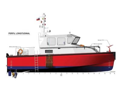 China Grandsea Pilot Boat 14m /46ft High Speed ​​Pilot Boat For Sale Malaysia Coast Guard Police Boat for sale