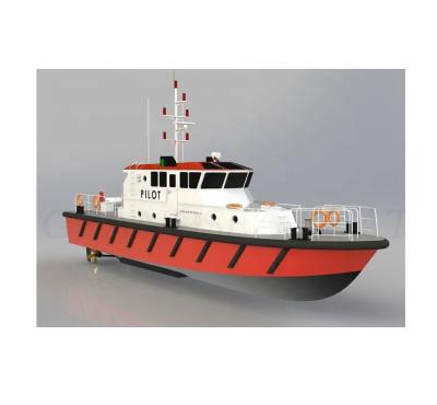 China Grandsea 20m Port Launch Boat Aluminum Steel Hull Pilot Boat For Sale for sale