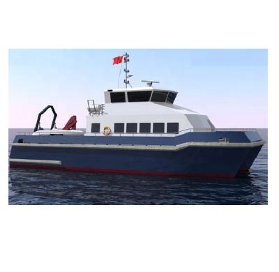 China Transport Grandsea 22m All Weather Aluminum / Fiberlgass Survey Catamaran Sea Boat For Sale for sale