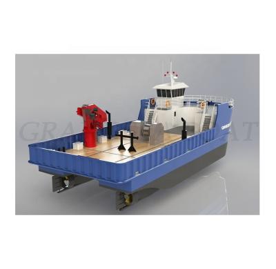 China Transport Grandsea 22m catamaran survey and pipelines submersible work boat for sale for sale